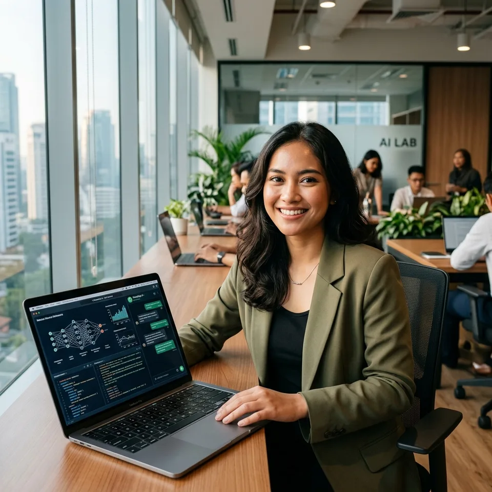 Jasa Pembuatan WhatsApp AI Agent dan Automasi Bisnis - CV TEKNISIKU TeknisiKu AI Solutions Architect Mengembangkan WhatsApp AI Agent Enterprise