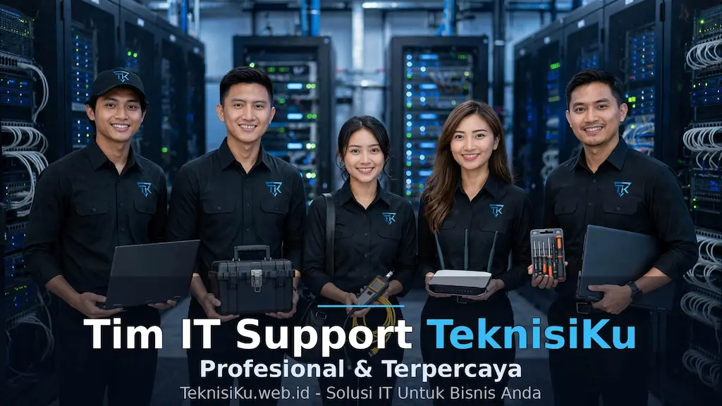 Tim IT Support CV TEKNISIKU Profesional dan Terpercaya