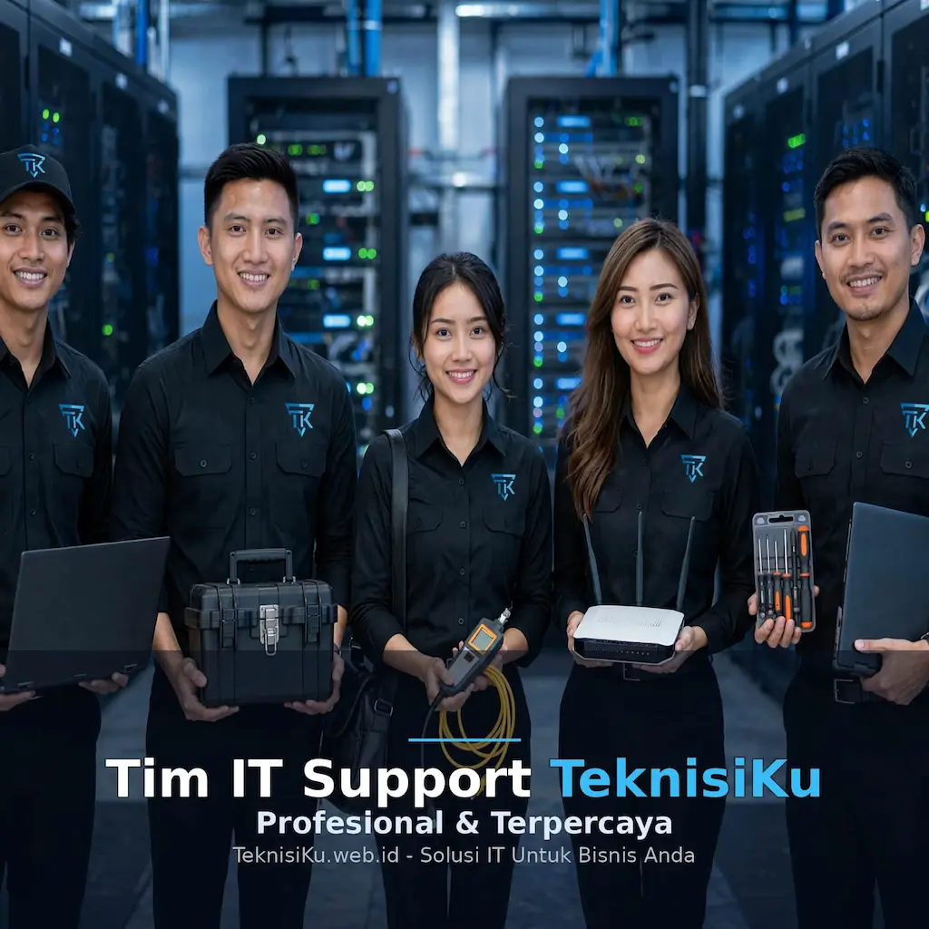 Standar Seragam Tim Teknisi CV TEKNISIKU Standar Identitas dan Seragam Resmi Tim Teknisi CV TEKNISIKU